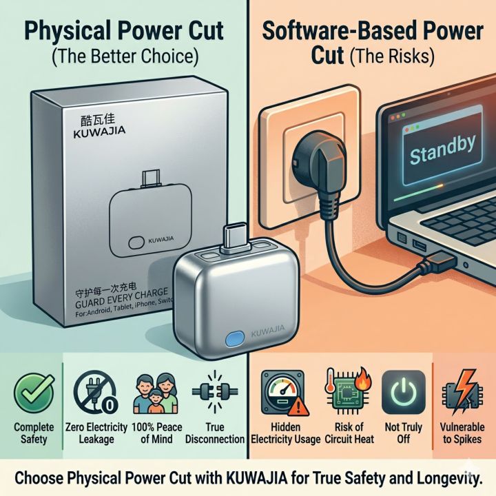 140W Smart Auto Disconnect Type-C Charger Adapter | Battery Protection Fast Charging for Android, iPhone & Type-C Devices