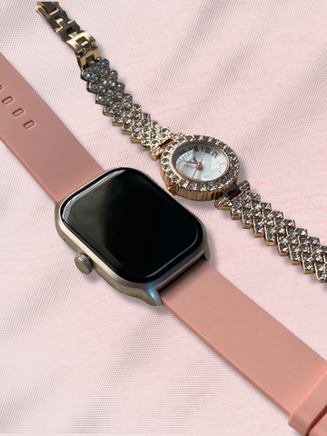 CROWN Q800 Smart Watch Gift Set